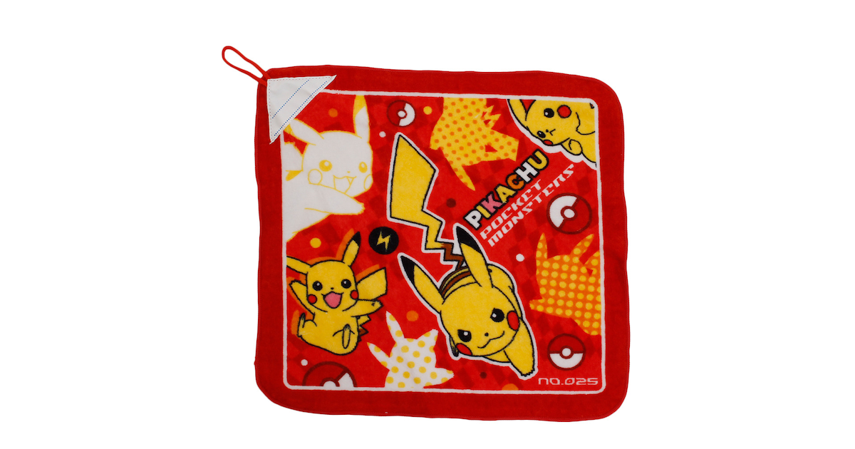 ポケットモンスター タオル ピカチュウレッド 大橋幾商店 スーパースポーツゼビオ