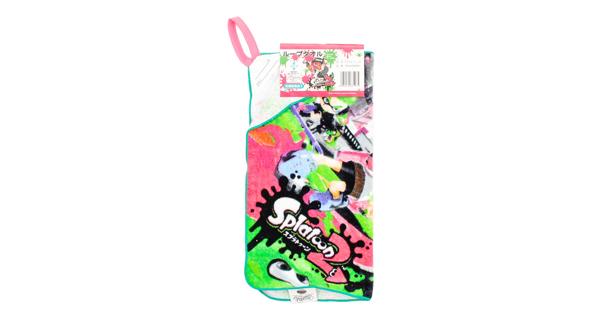 スプラトゥーン ループタオル St 01 スプラトゥーン ヴィクトリア