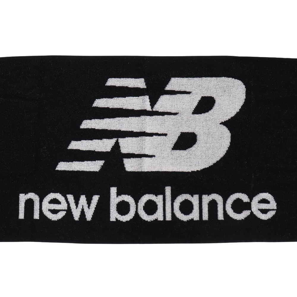 ニューバランス（new balance）（メンズ、レディース、キッズ）ジャガード フェイスタオル LAM35691BK