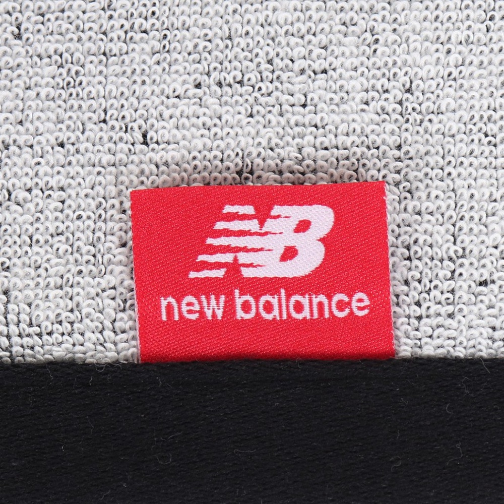ニューバランス（new balance）（メンズ、レディース、キッズ）ジャガード フェイスタオル LAM35691BK