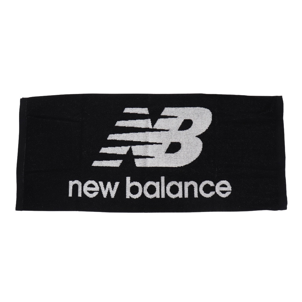 ニューバランス（new balance）（メンズ、レディース、キッズ）ジャガード フェイスタオル LAM35691BK