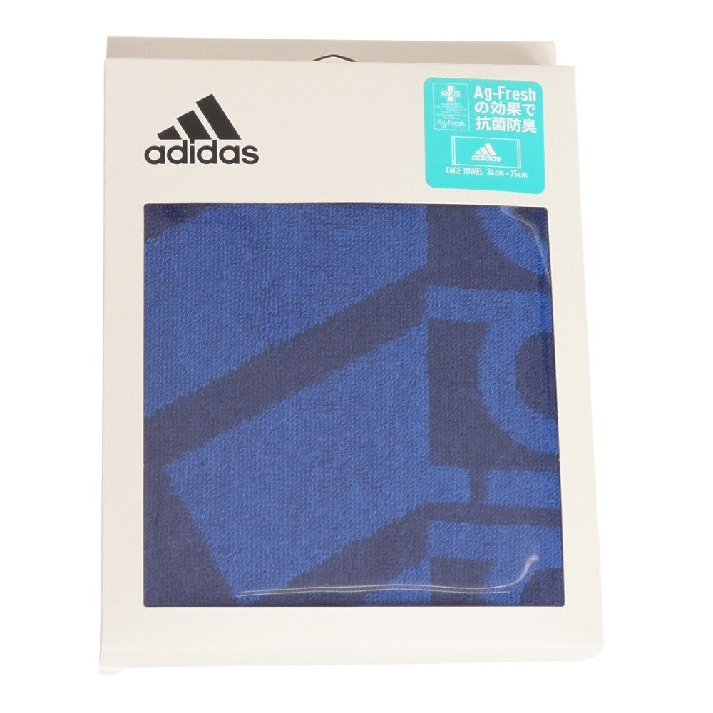 アディダス（adidas）（メンズ、レディース、キッズ）フェイスタオル ADJT-937 BLU