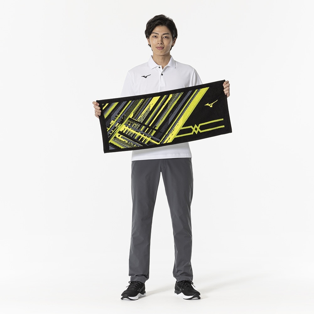 ミズノ（MIZUNO）（メンズ、レディース、キッズ）MCライン 今治製タオル フェイスタオル 箱入り 32JYB10295