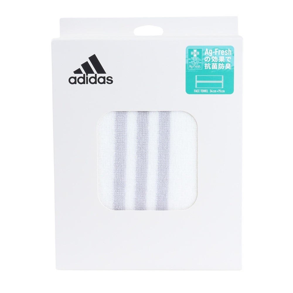 アディダス（adidas）（メンズ、レディース、キッズ）CP FT フェイスタオル 34×75cm 綿100% 白 ADJT-954 WHT