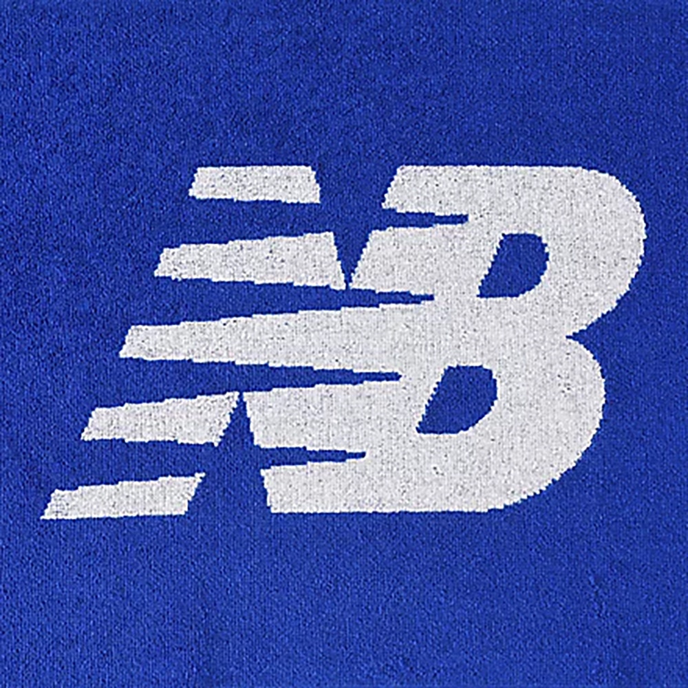 ニューバランス（new balance）（メンズ、レディース）スポーツタオル ジャガードフェイスタオル ビッグフライングロゴ 青 LAM45772TRY 汗拭きタオル 卒業 
