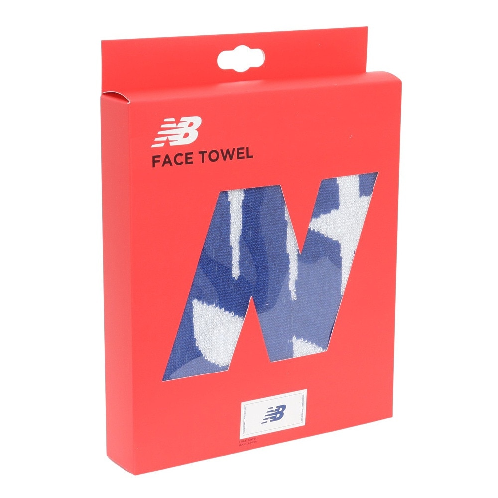 ニューバランス（new balance）（メンズ、レディース、キッズ）ジャガードフェイスタオル ビッグフライングロゴ LAM45772WR