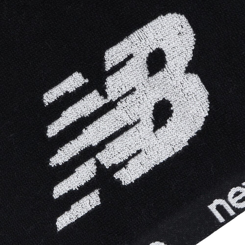 ニューバランス（new balance）（メンズ、レディース、キッズ）ジャガードフェイスタオル スモールフライングロゴ LAM55661BKW