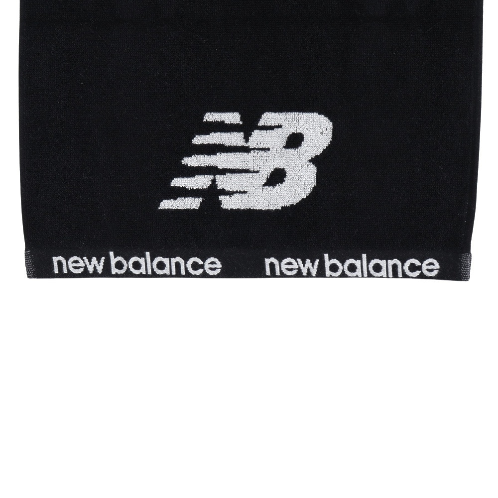 ニューバランス（new balance）（メンズ、レディース、キッズ）ジャガードフェイスタオル スモールフライングロゴ LAM55661BKW