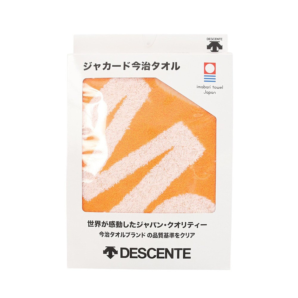 デサント（DESCENTE）（メンズ、レディース、キッズ）今治 ジャカードスポーツタオル DMATJE02 OR