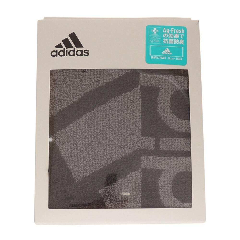 アディダス（adidas）（メンズ、レディース、キッズ）スポーツタオル ADJT-936 GRY