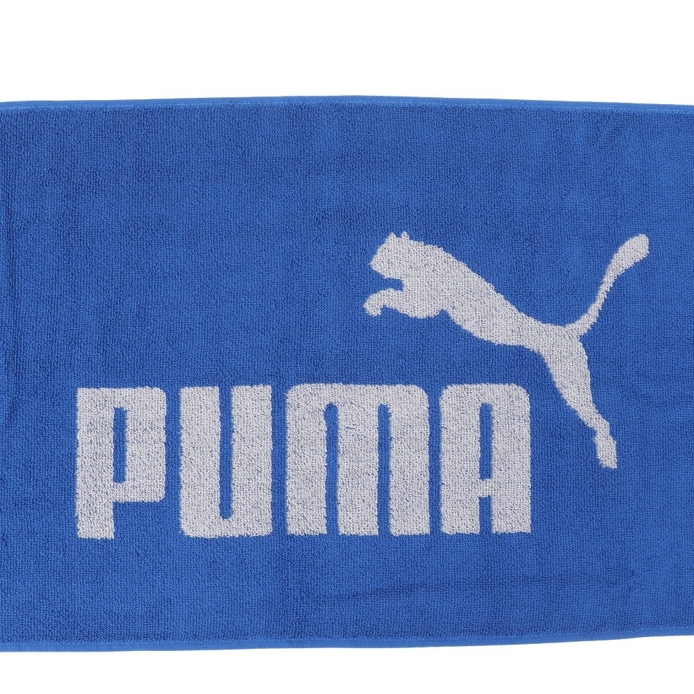プーマ（PUMA）（メンズ、レディース）ボックスタオル トレーニング 青 N2 05466905 トレーニングタオル 運動 スポーツ ジム 吸収力 スポーティー 部活 ギフト