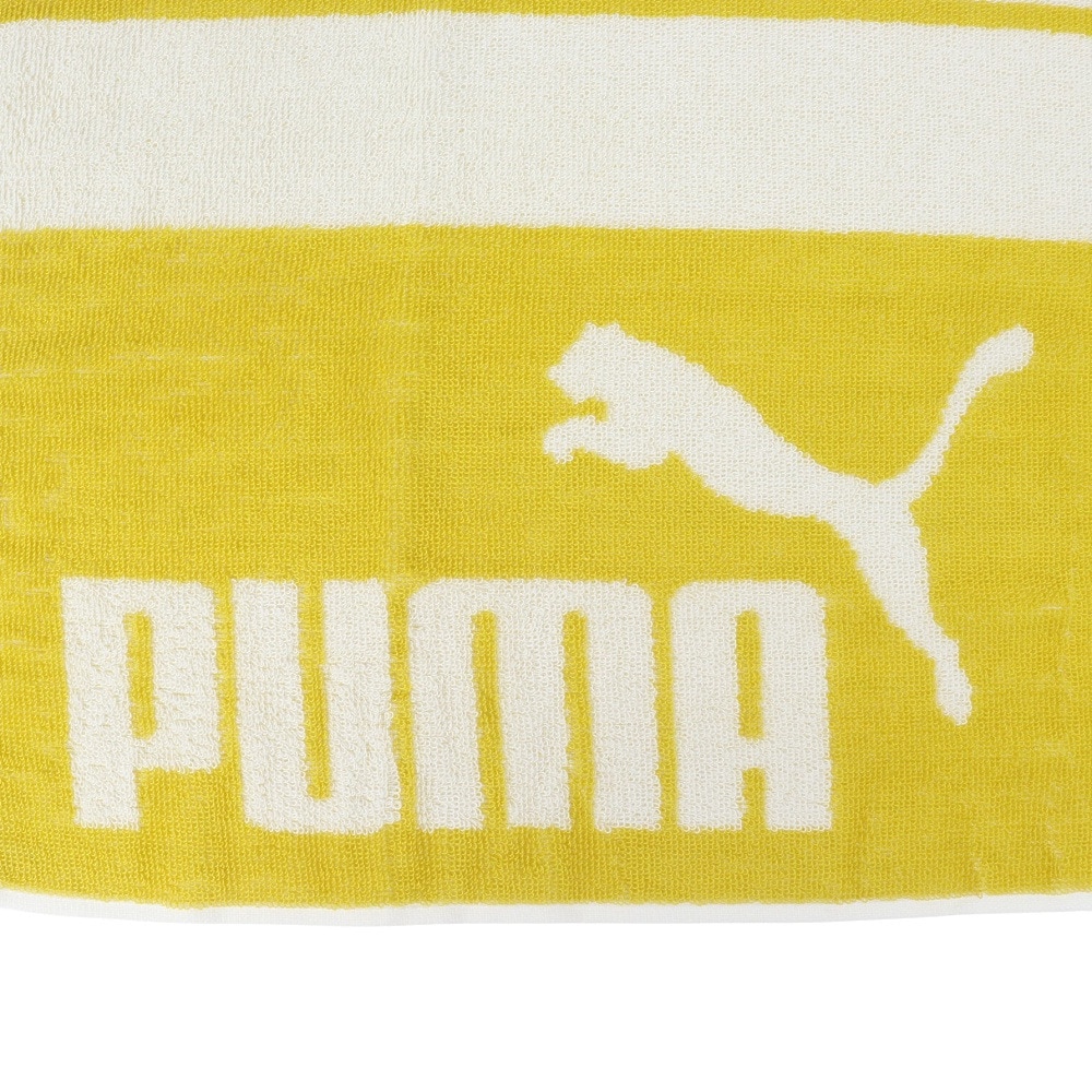プーマ（PUMA）（メンズ、レディース、キッズ）ボックス タオル 黄色 BC 05487303 トレーニングタオル 運動 スポーツ ジム 吸収力 スポーティー 部活 