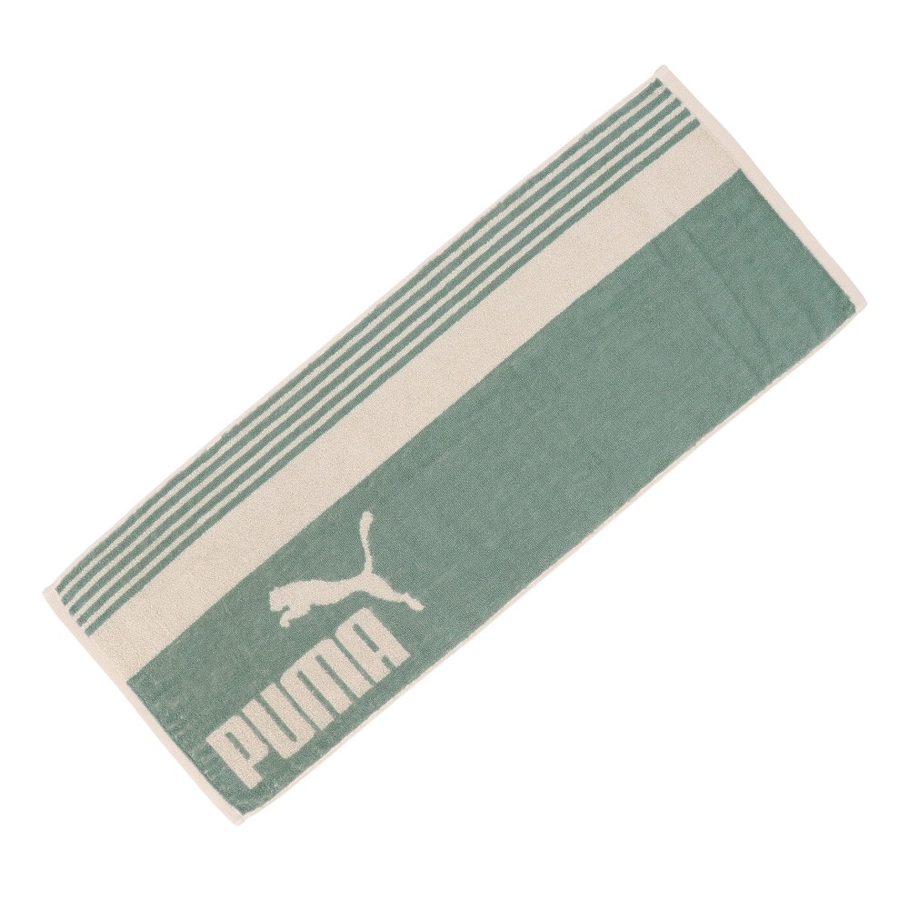 プーマ（PUMA）（メンズ、レディース、キッズ）ボックス タオル ミント BC 05487304ト レーニングタオル 運動 スポーツ ジム 吸収力 スポーティー 部活 