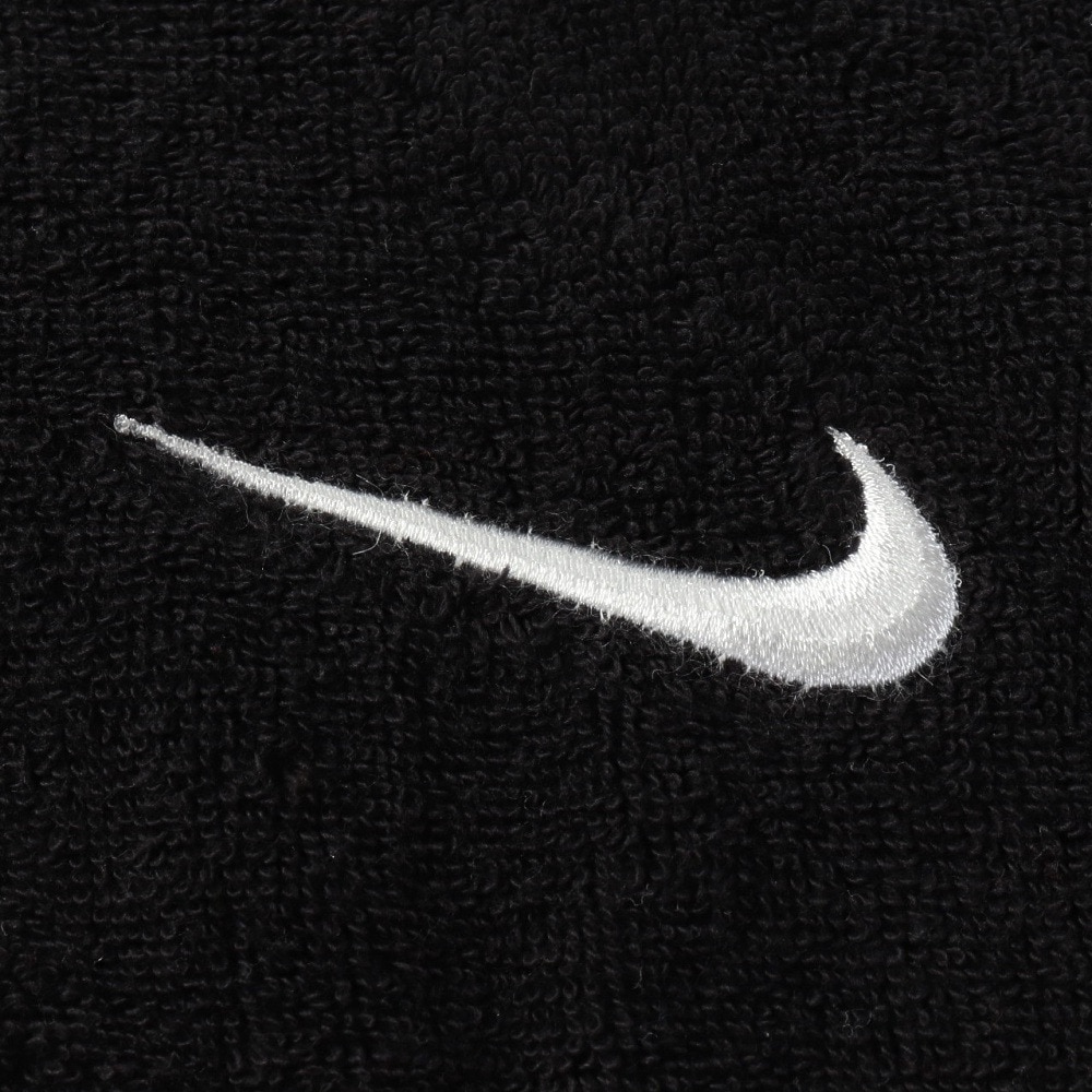 ナイキ（NIKE）（メンズ、レディース、キッズ）ソリッドコアタオル ミディアム 黒 TW2001-010 吸水性 コットン ロゴ入り 記念品 お祝い ギフト プレゼント