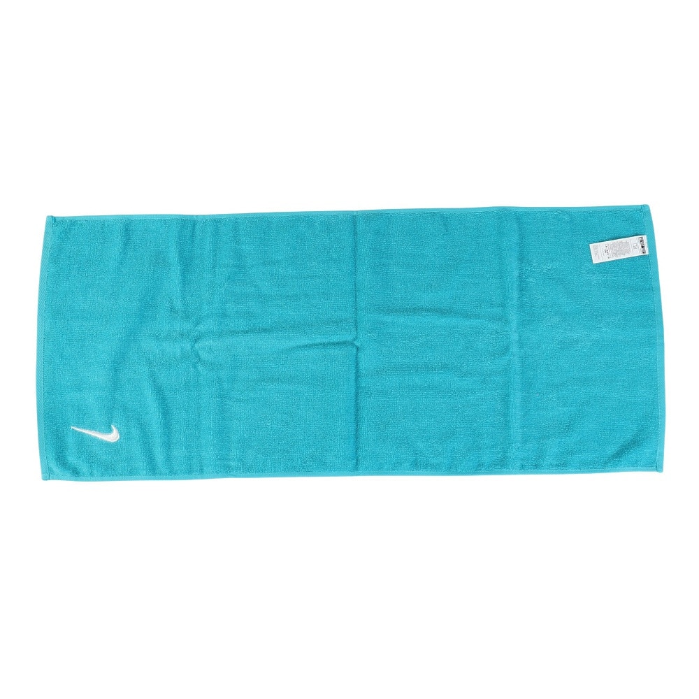 ナイキ（NIKE）（メンズ、レディース、キッズ）ソリッドコアタオル ミディアム 青 TW2001-322 吸水性 コットン ロゴ入り 記念品 お祝い ギフト プレゼント