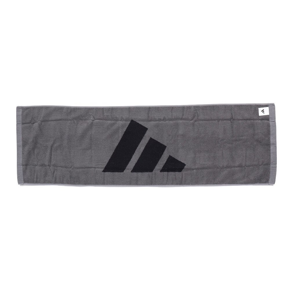 アディダス（adidas）（メンズ、レディース、キッズ）タオル CP ST スポーツタオル 黒 110×34cm ADJT-962 BLK マフラータオル プレゼント ギフト 抗菌 防臭