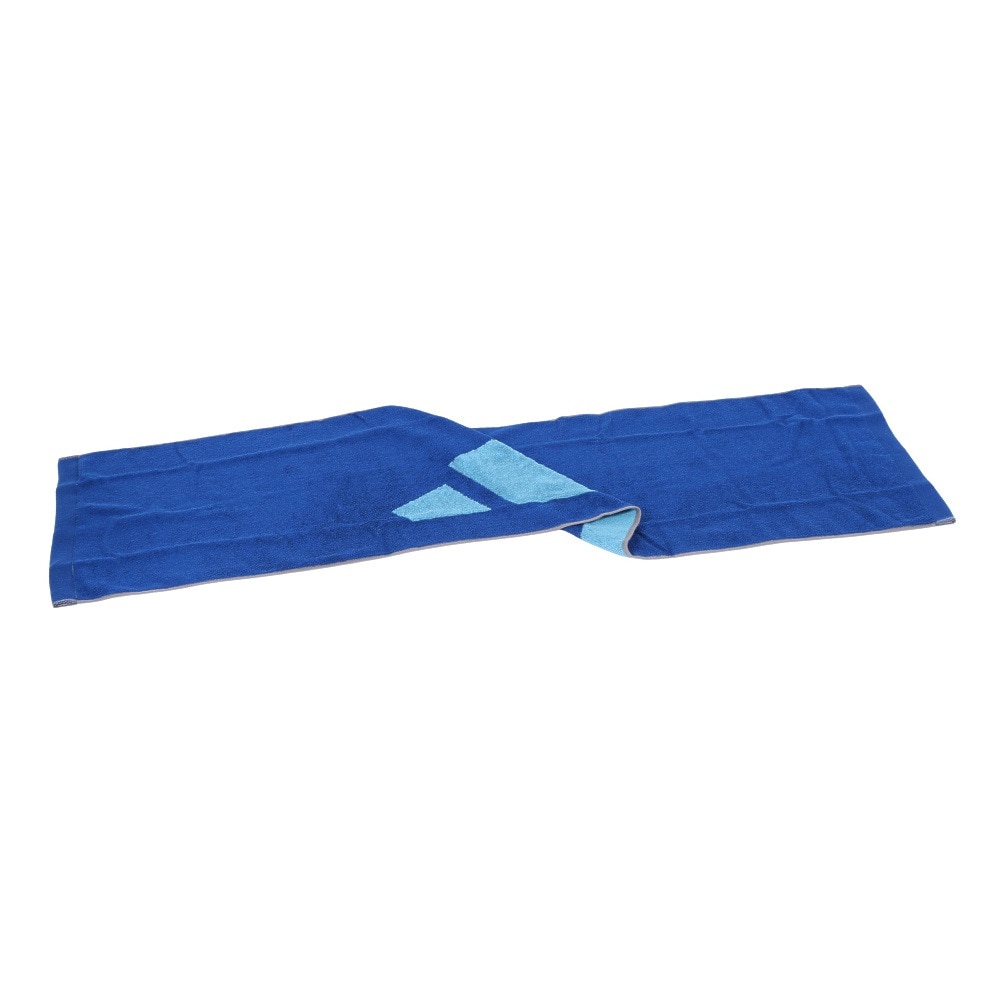 アディダス（adidas）（メンズ、レディース、キッズ）タオル CP ST スポーツタオル 青 110×34cm ADJT-962 BLU マフラータオル プレゼント ギフト 抗菌 防臭