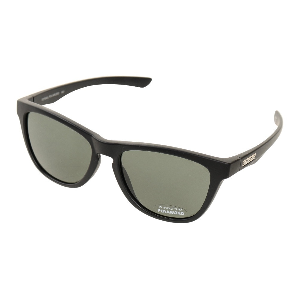 TOPSAIL MATTE BLACK スポーツサングラス 218101161-TOPSAIL-MT BLK-GREEN