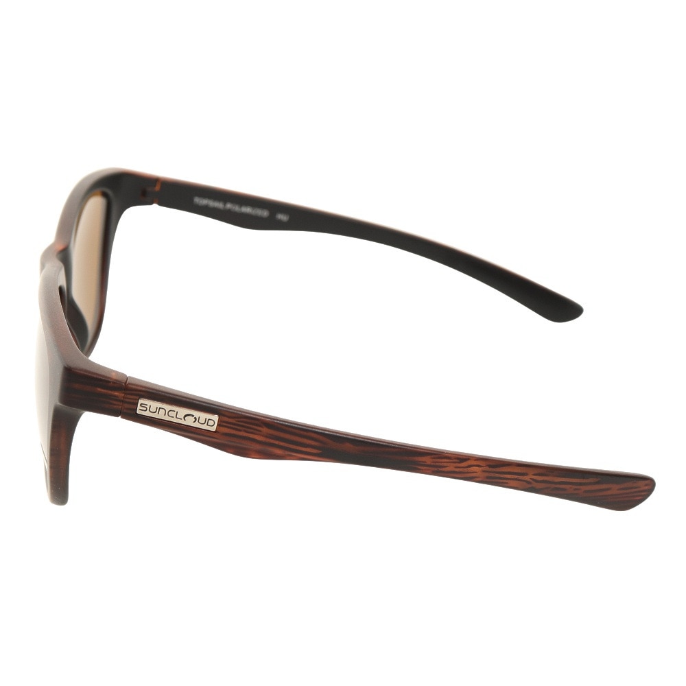 サンクラウド（SUNCLOUD）（メンズ、レディース）TOPSAIL BURNISHED BROWN スポーツサングラス 218101163-TOPSAIL-BNH BRN-BRN 偏光 UV