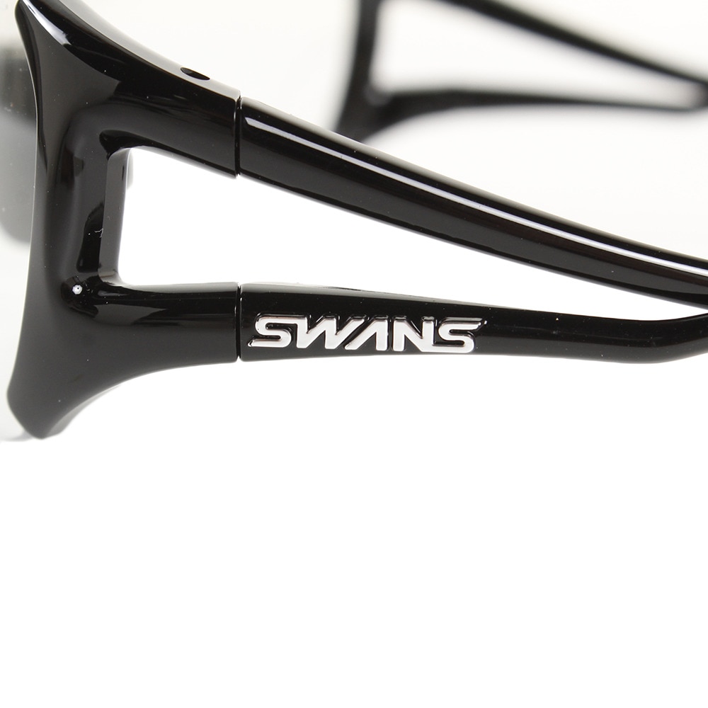 スワンズ（SWANS）（メンズ、レディース）サングラス E-NOX EIGHT8 調光レンズモデル EN8-0066 BK ケース付 UV