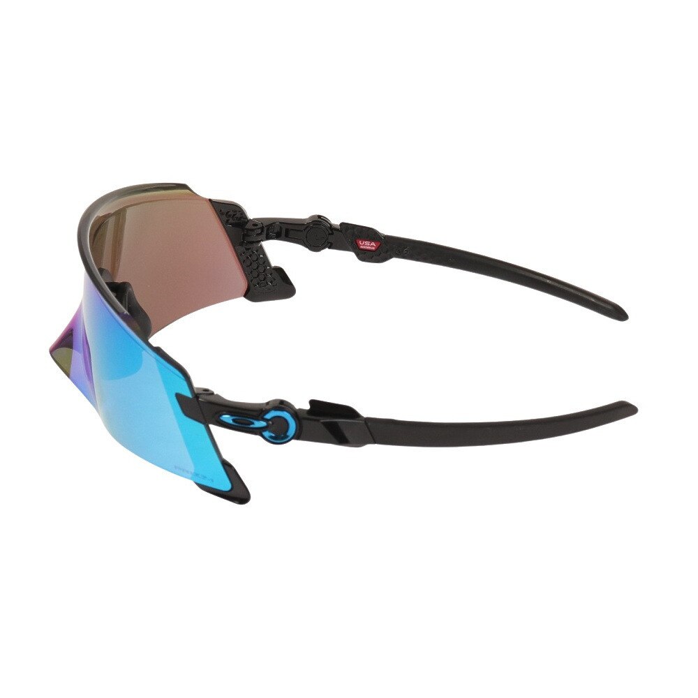オークリー（OAKLEY）（メンズ、レディース）サングラス KATO POLISHED BLACK/PRIZM SAPPHIRE 94550349 UV