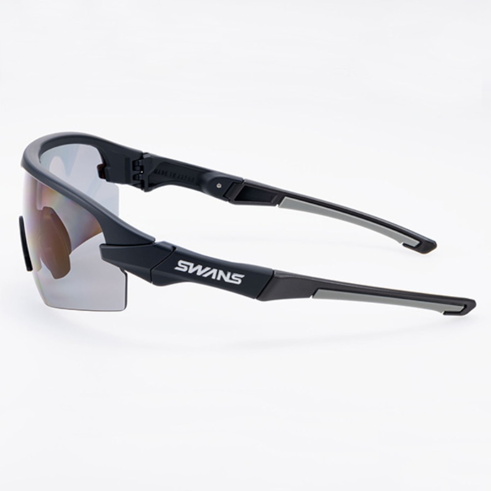 スワンズ（SWANS）（メンズ、レディース）STRIX D.A. 偏光レンズモデル STX DA-0151 MBK サングラス UV