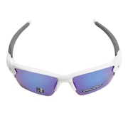 (メンズ、レディース)サングラス FLAK 2.0 XL Polished White/Prizm Sapphire Iridium 9188-9459 ケース付 UV