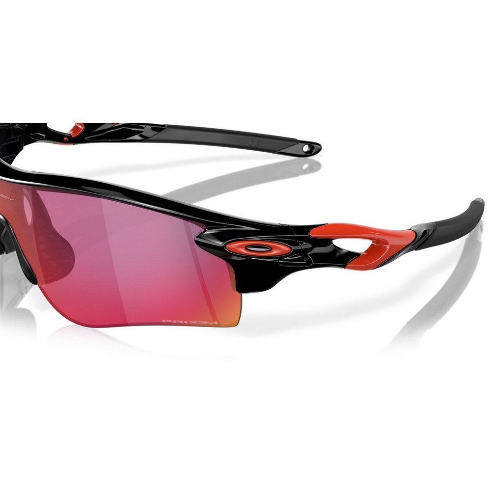Oakley スポーツサングラス 黒/赤 ケース付き オークリー（OAKLEY）（メンズ、レディース）サングラス RADARLOCK