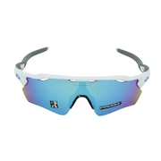 (メンズ、レディース)サングラス RADAR EV PATH Polished White/Prizm Sapphire 9208-7338 ケース付 UV