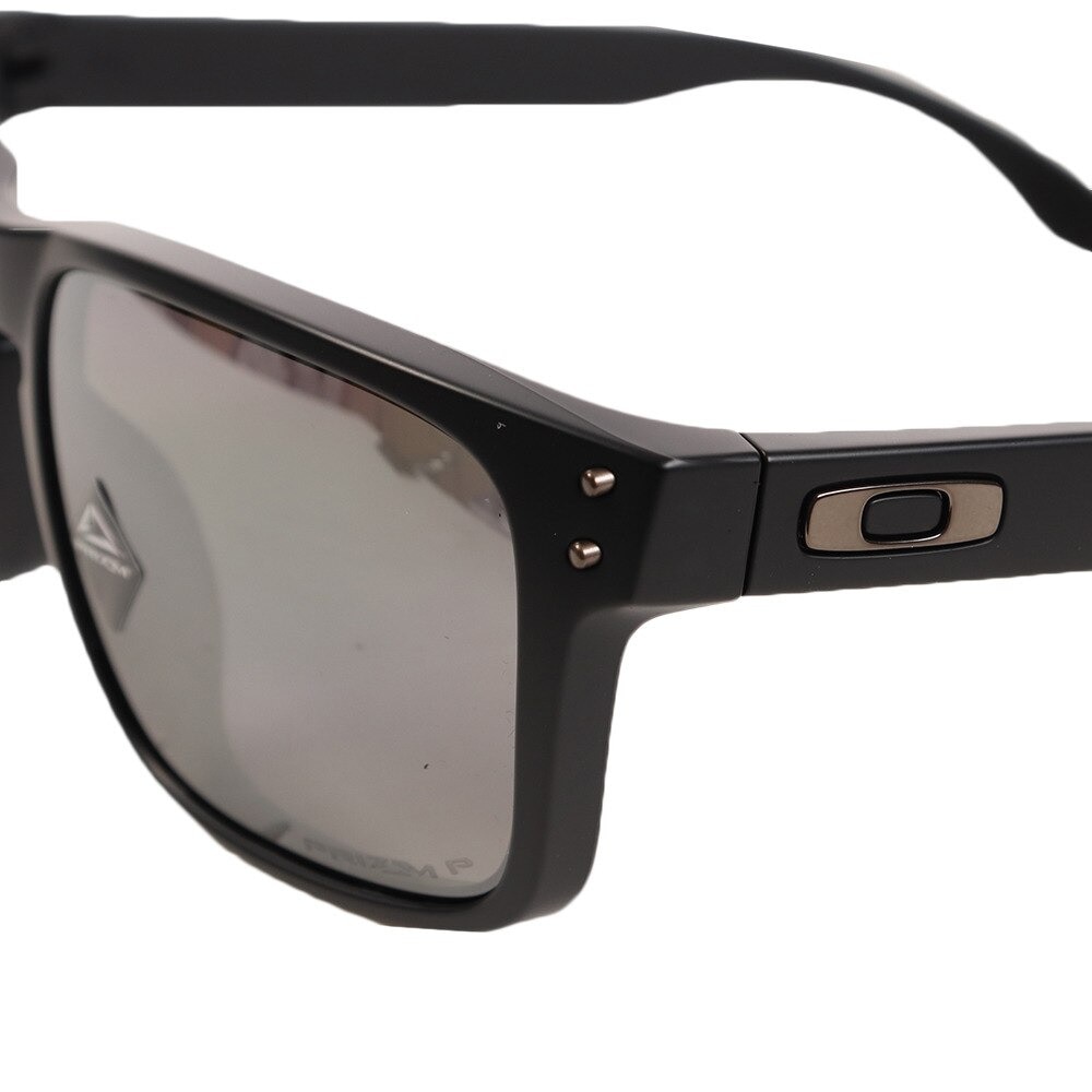 オークリー（OAKLEY）（メンズ）サングラス HOLBROOK Matte Black/Prizm Black Polarized 9244-2556 ケース付 UV