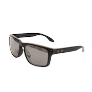 オークリー（OAKLEY）（メンズ）サングラス HOLBROOK Matte Black/Prizm Black Polarized 9244-2556 ケース付 UV