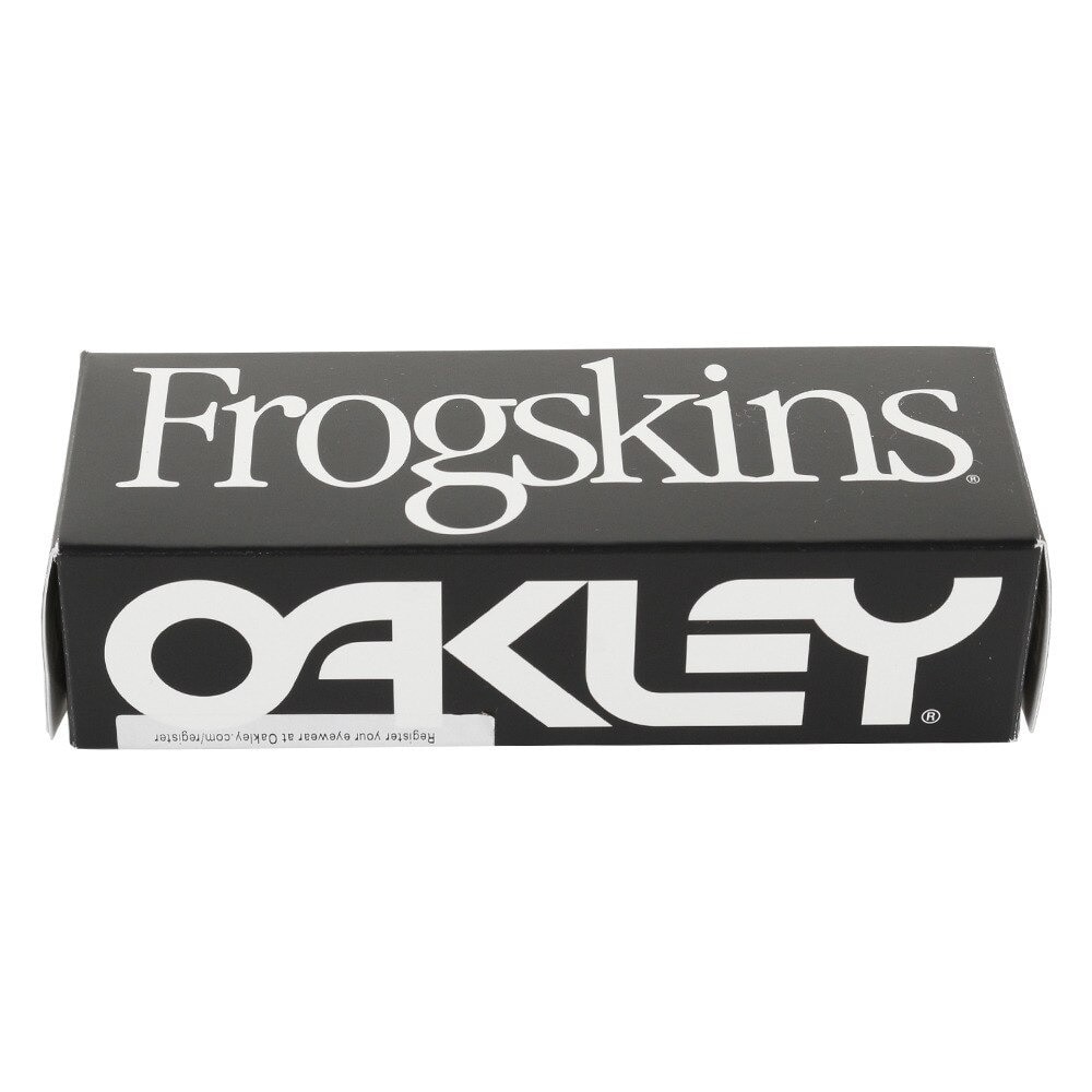 オークリー（OAKLEY）（メンズ、レディース）サングラス FROGSKINS PRIZM ASIA FIT Black Camo/Prizm Black Iridium 9245-6554 ケース付 UV