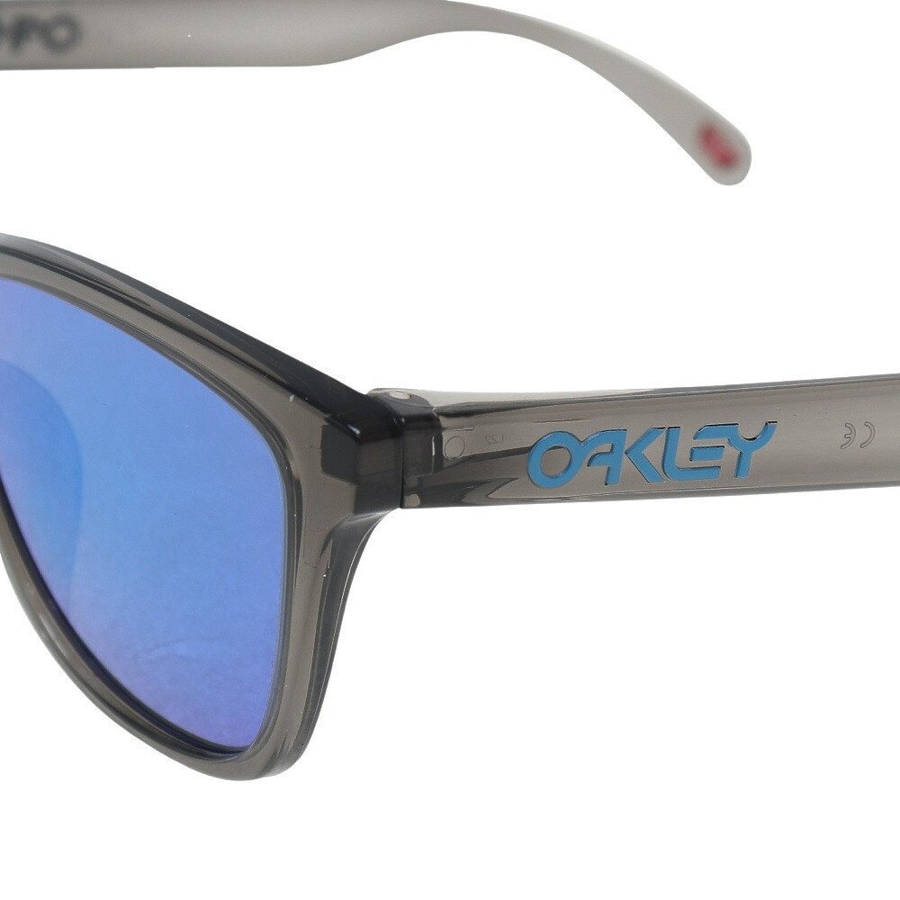 オークリー（OAKLEY）（メンズ）サングラス FROGSKINS Grey Smoke/PRIZM Sapphire 9245-7454 ケース付 UV