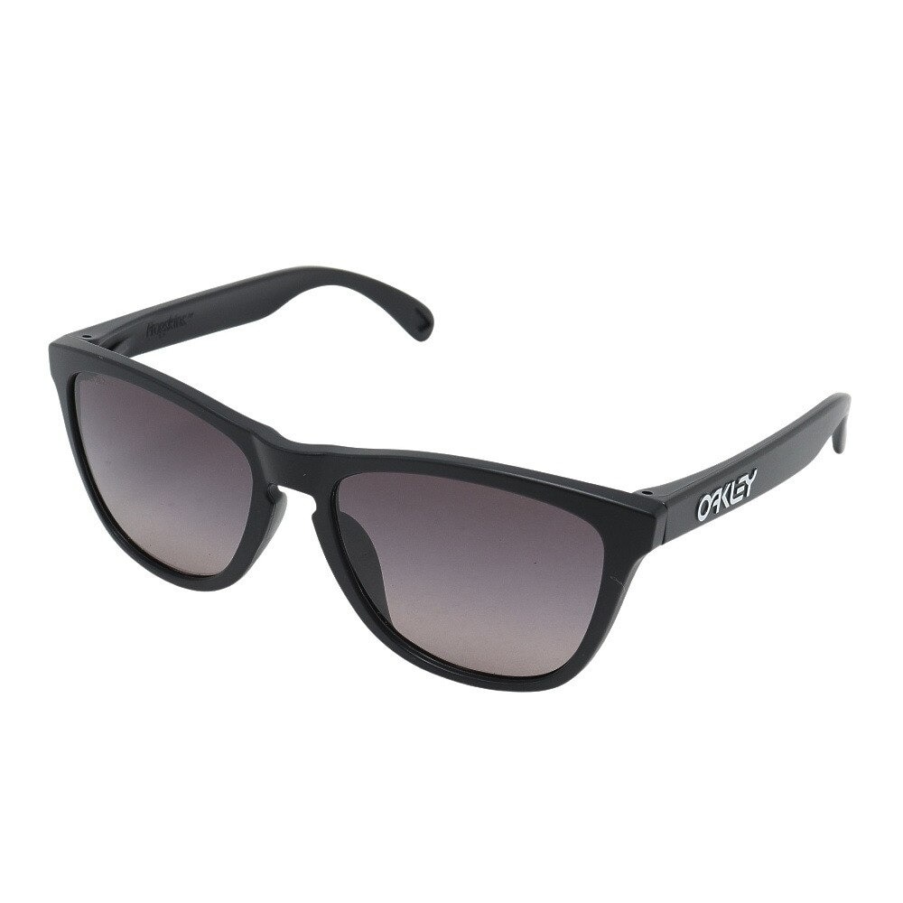 オークリー（OAKLEY）（メンズ、レディース）サングラス FROGSKINS アジアンフィット Matte Black/Prizm Grey Gradient 9245-D054 UV