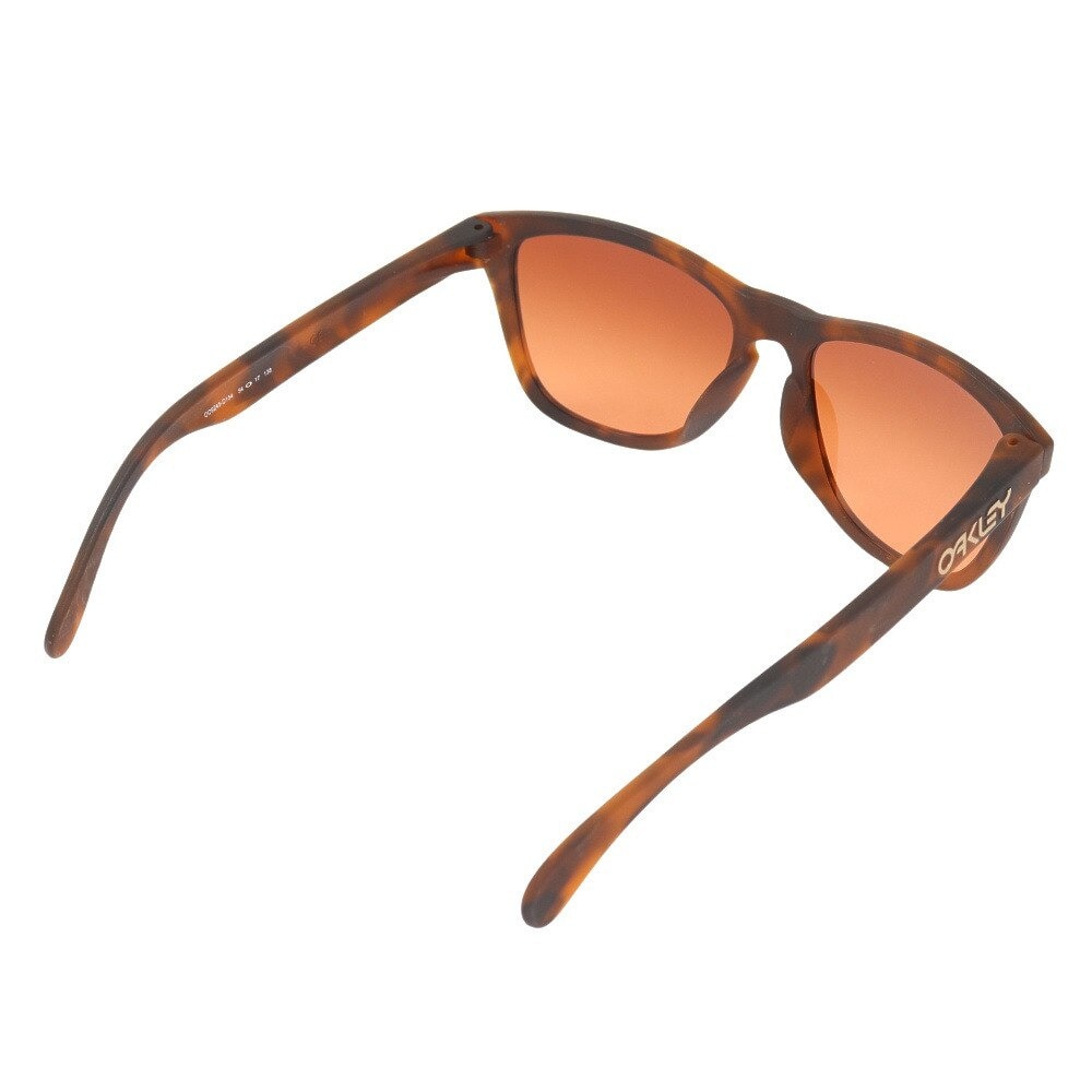 オークリー（OAKLEY）（メンズ、レディース）スポーツサングラス FROGSKINS アジアンフィット MATTE BROWN TORTOISE/prizm brown gradient 9245-D154 UV