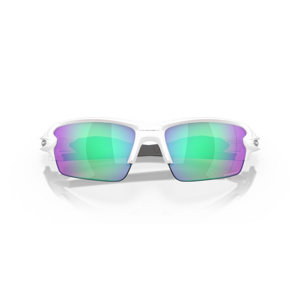 オークリー（OAKLEY）（メンズ、レディース）サングラス FLAK 2.0 Polished White/Prizm Golf 9271-1061 ケース付 UV
