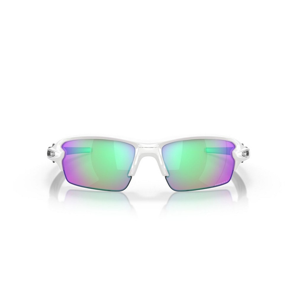 オークリー（OAKLEY）（メンズ、レディース）サングラス FLAK 2.0 Polished White/Prizm Golf 9271-1061 ケース付 UV