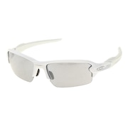 オークリー（OAKLEY）（メンズ、レディース）サングラス FLAK 2.0 Polished White/Slate Iridium 9271-1661 ケース付 UV