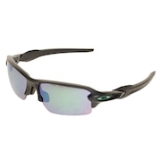 オークリー（OAKLEY）（メンズ、レディース）サングラス FLAK 2.0 Asia Fit Matte Black/prizm jade polarized 9271-2561 ケース付 UV