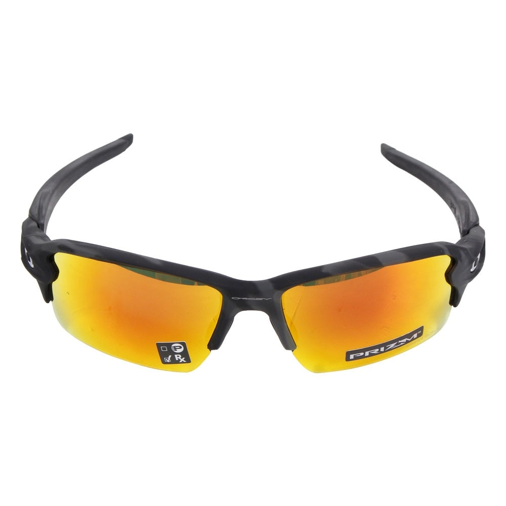オークリー（OAKLEY）（メンズ）サングラス FLAK 2.0 Black Camo/Prizm Ruby 9271-2761 ケース付