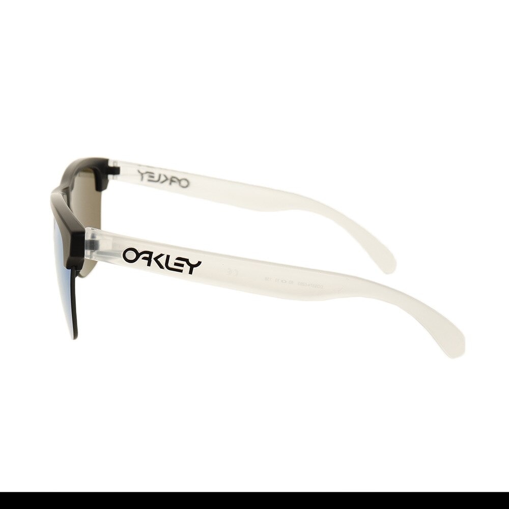 オークリー（OAKLEY）（メンズ、レディース）サングラス FROGSKINS LITE Matte Black/Prizm Sapphire Iridium 9374-0263 ケース付 UV