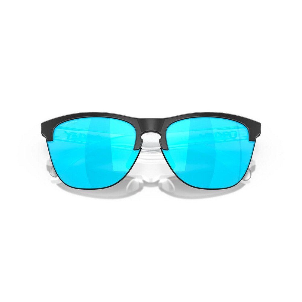 オークリー（OAKLEY）（メンズ、レディース）サングラス FROGSKINS LITE Matte Black/Prizm Sapphire Iridium 9374-0263 ケース付 UV