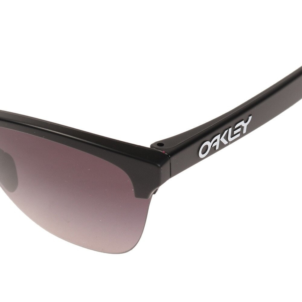 オークリー（OAKLEY）（メンズ、レディース）スポーツサングラス FROGSKINS LITE Matte Black/Prizm Grey Gradient 9374-4963 UV