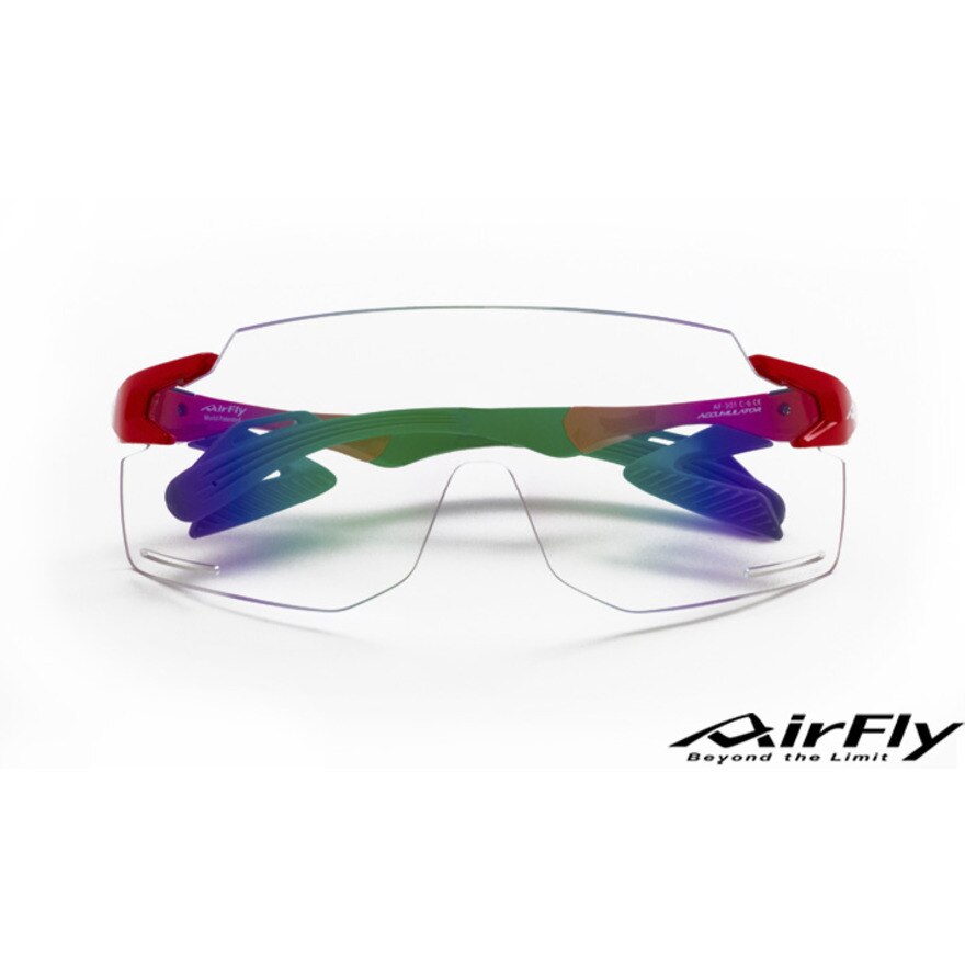 エアフライ（AirFly）（メンズ、レディース）スポーツサングラス AF-301 C-6BK