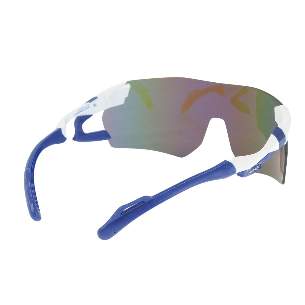 エアフライ（AirFly）（メンズ、レディース）サングラス RACING WHITE MATT AF-305 C-5CYMT UV