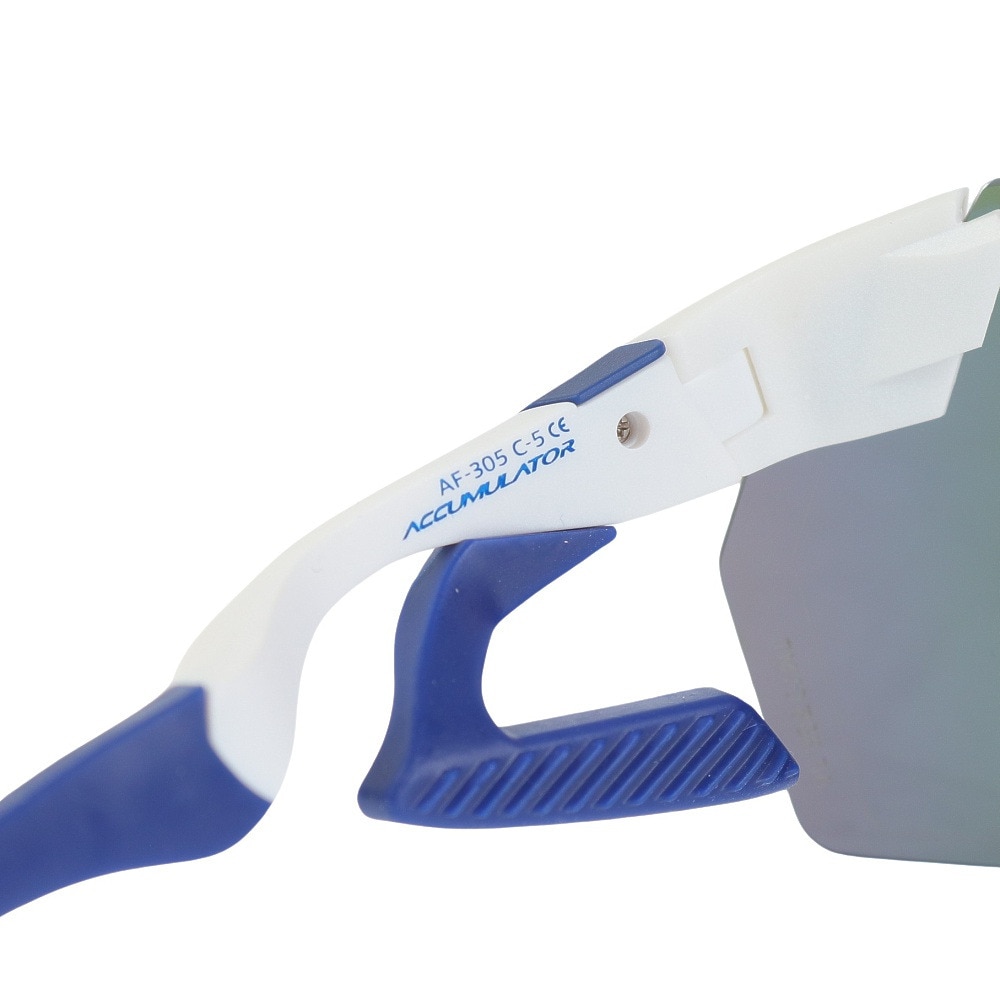 エアフライ（AirFly）（メンズ、レディース）サングラス RACING WHITE MATT AF-305 C-5CYMT UV