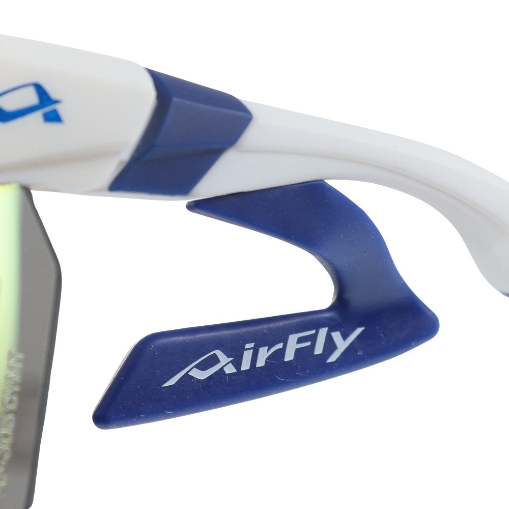 エアフライ（AirFly）（メンズ、レディース）サングラス RACING WHITE MATT AF-305 C-5CYMT UV