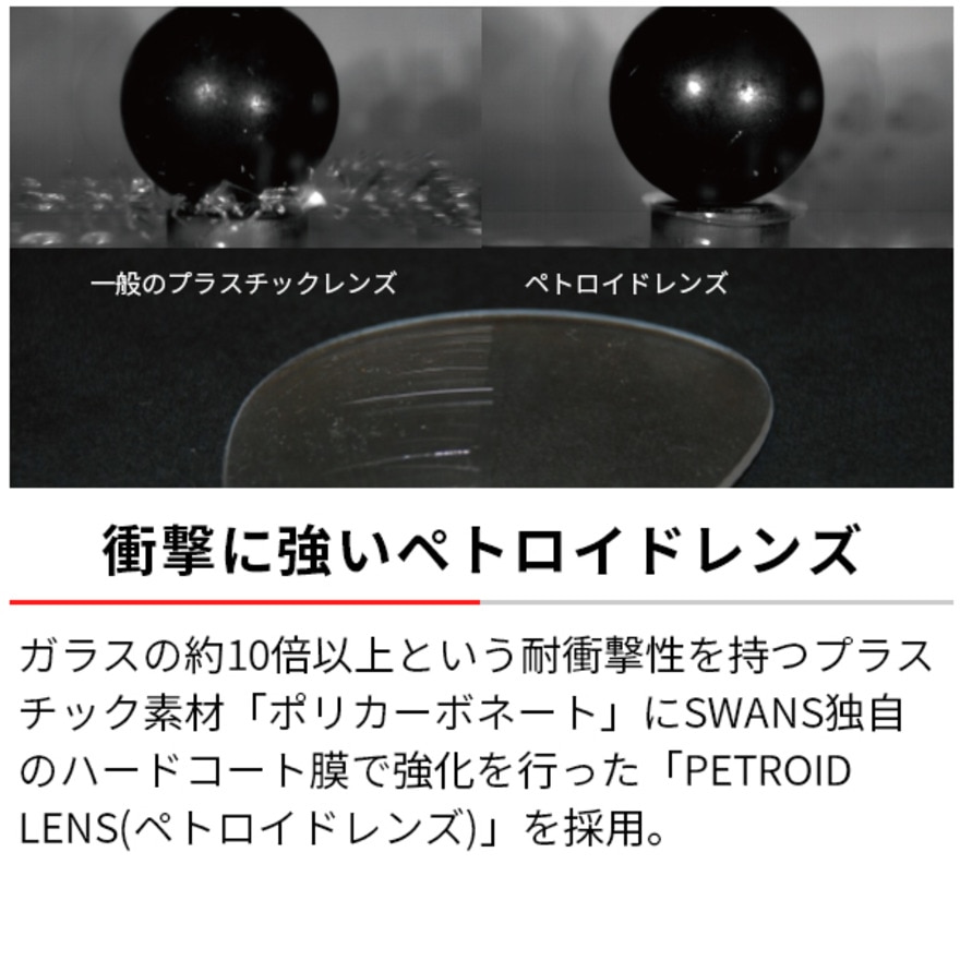 スワンズ（SWANS）（メンズ、レディース）E-NOX EIGHT8 ULTRA for BALL SPORTSモデル EN8-3516 PAW サングラス UV