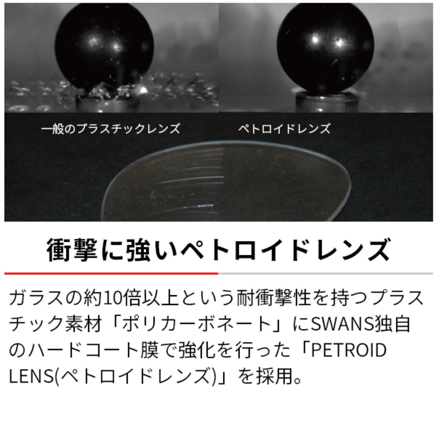 スワンズ（SWANS）（メンズ、レディース）ウォーリアー・エイト ULTRA for GOLFモデル サングラス WA8-0167 CSK 偏光レンズ アジアンフィット