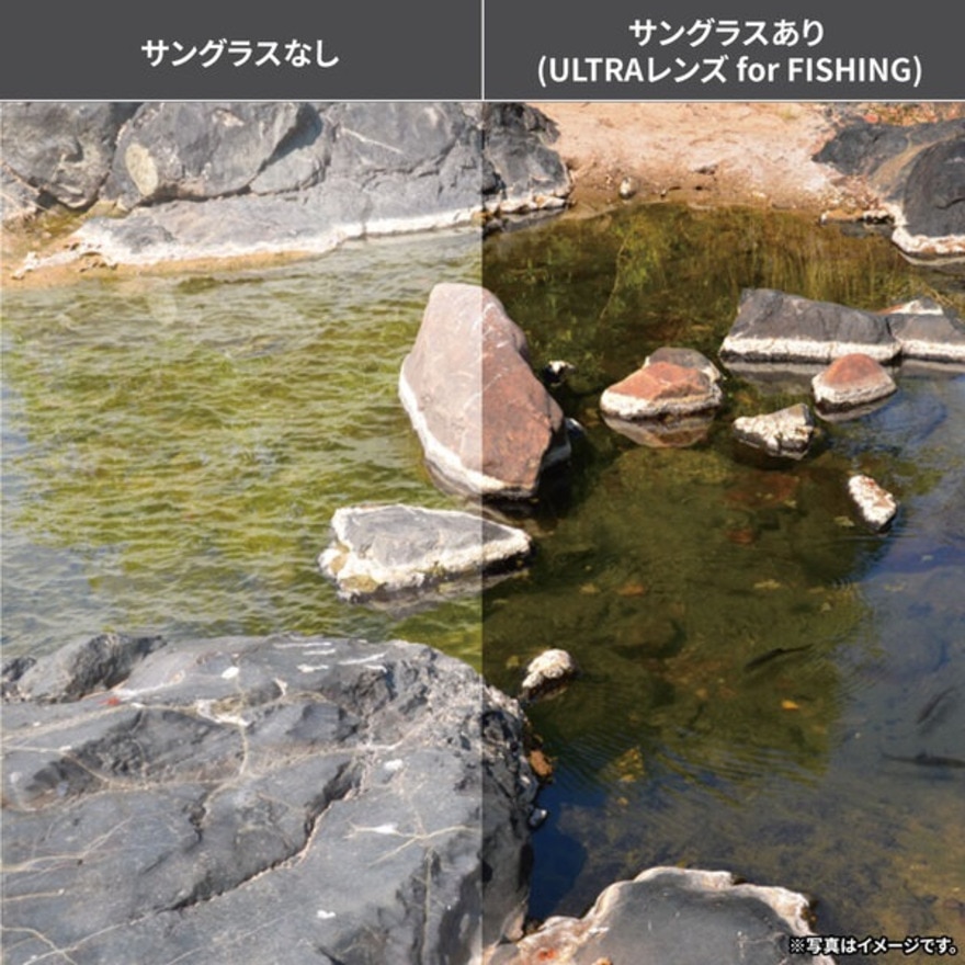 スワンズ（SWANS）（メンズ、レディース）サングラス er-5 ULTRA LENS for FISHINGモデル ER5-0168 BK